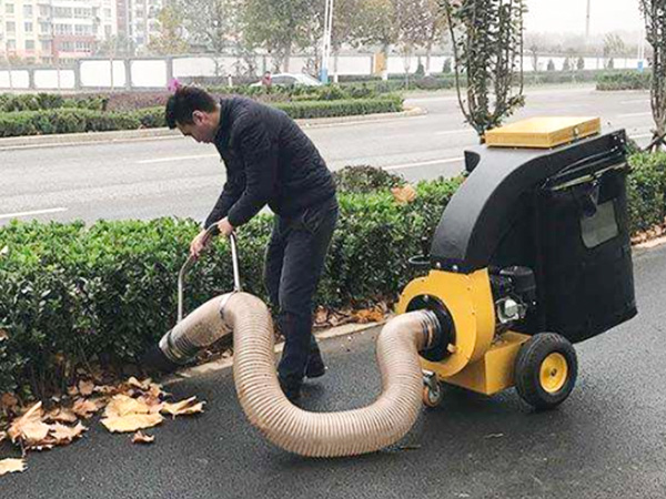 树叶收集机械