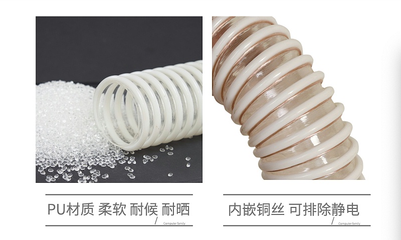 防静电pu塑筋软管